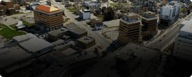 Kitchener aerial view